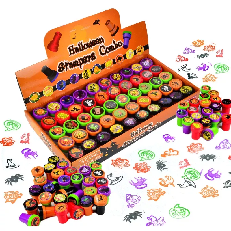 1.5in Halloween Stampers 50 Pcs