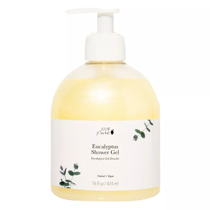 100% Pure Eucalyptus Shower Gel 16oz