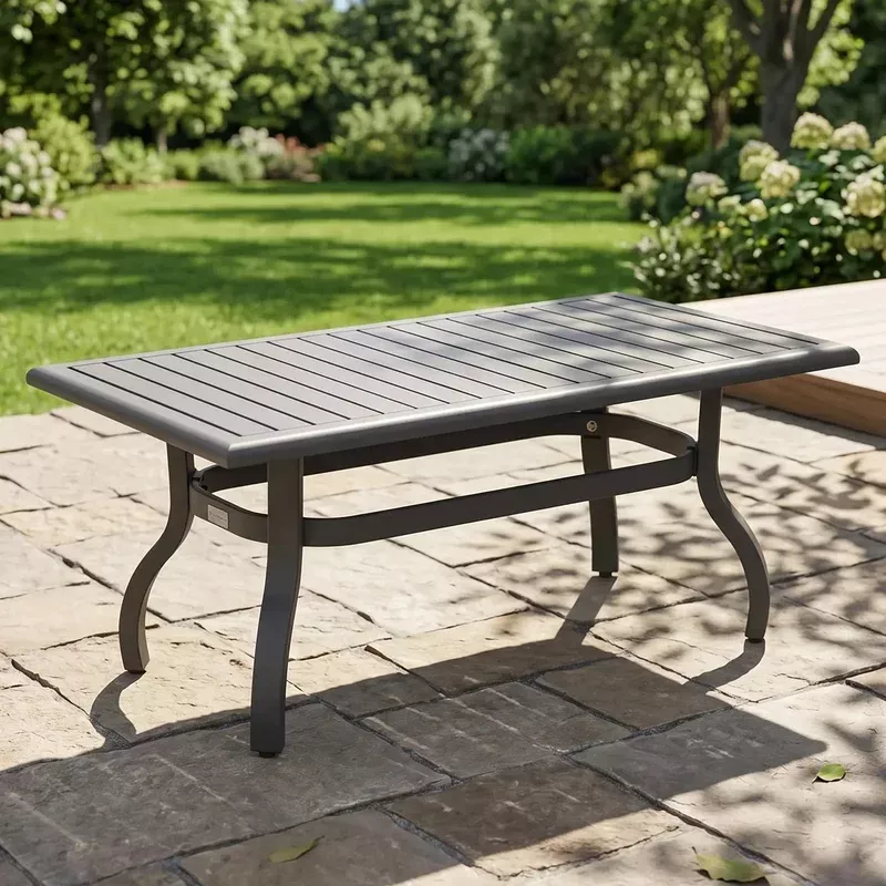 26″x48″ Rectangle Graphite Coffee Table