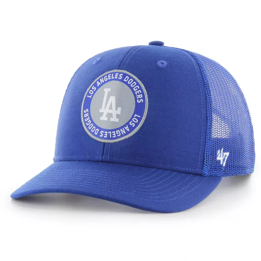 ‘ 47 Brand Los Angeles Dodgers Royal Berm Trucker Hat