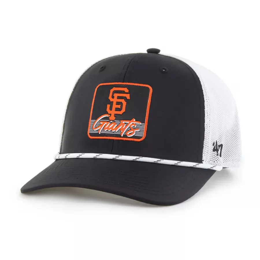 ’47 Brand San Francisco Giants Scratch Rope Trucker Adjustable Snapback Hat