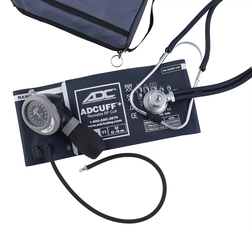 ADC Pro’s Combo I™+ Palm Aneroid/Sprague Kit with Adcuff+
