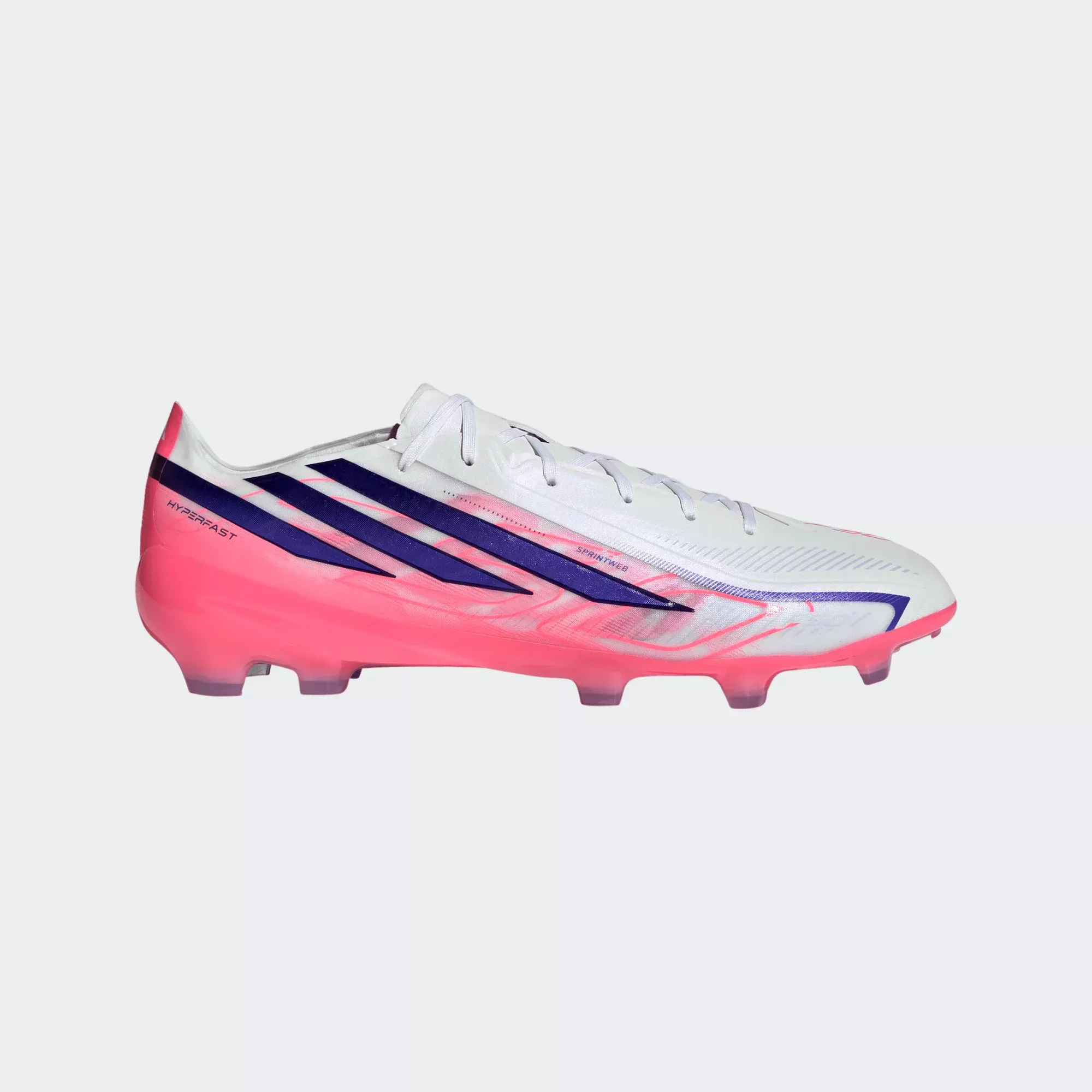 Adidas F50 Hyperfast Pro FG - FTWWHT/SOLPUR/SOLTUR