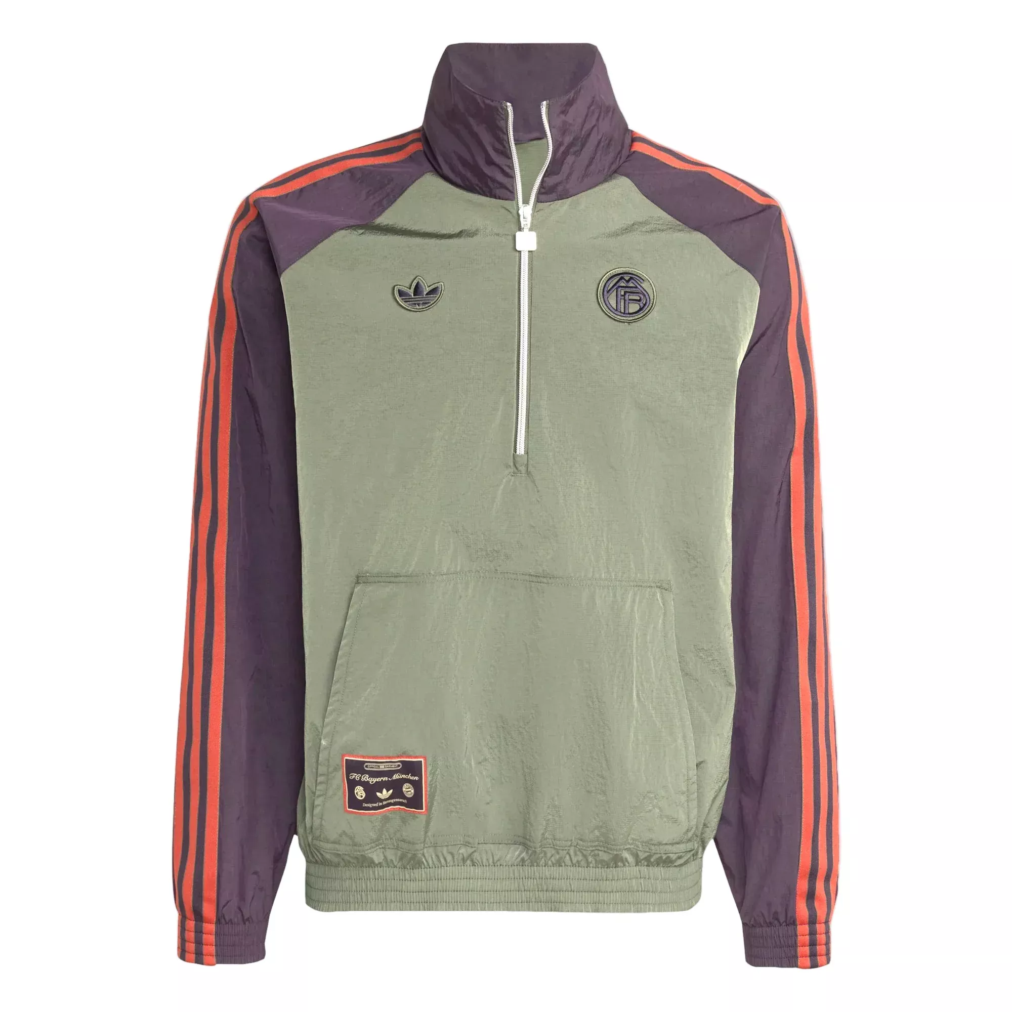 Adidas FC Bayern Munich Icon 1/2 Zip Jacket