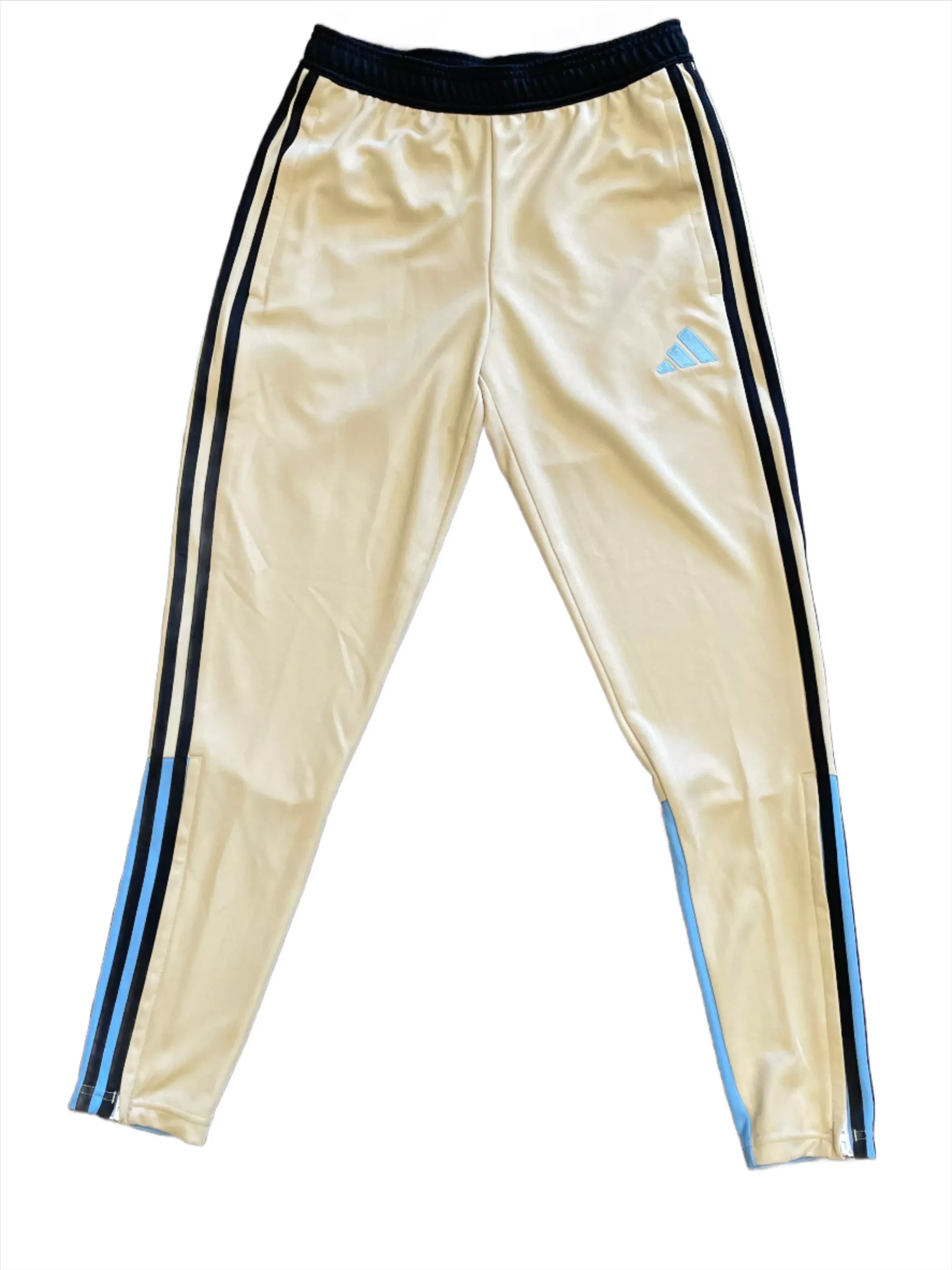 Adidas Men’s Entrada 22 Training Pants- Light Blue/Sand