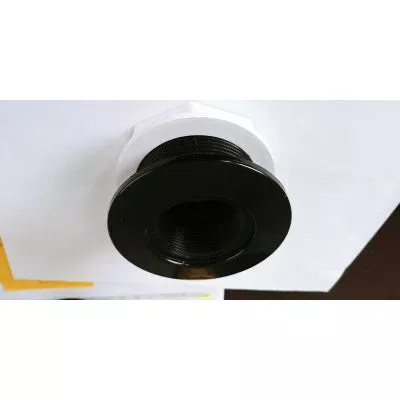 Arctic Spas OZZ-300025 Lippert Wallfitting 1.5 ” Threaded Black (CMP)
