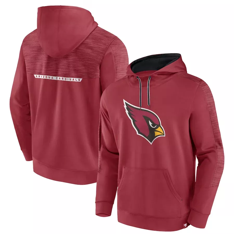 ARIZONA CARDINALS MEN’S DEFENDER EVO PULLOVER HOODED SWEATSHIRT