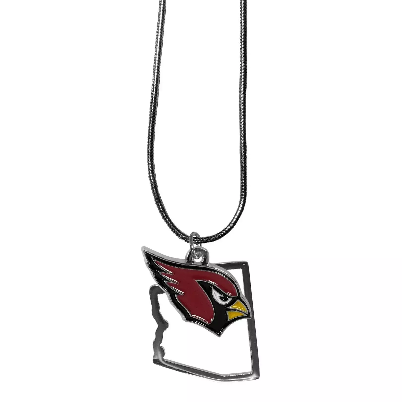 Arizona Cardinals State Charm Necklace
