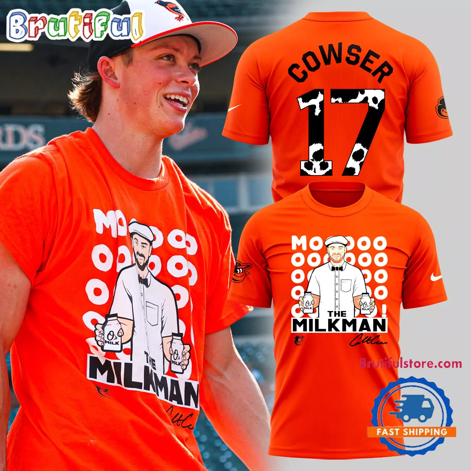 Baltimore Orioles The Milkman 2024 T Shirt