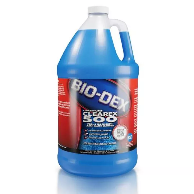 Bio-Dex – Clearex 500 Pool and Spa Water Clarifier, 1 gallon