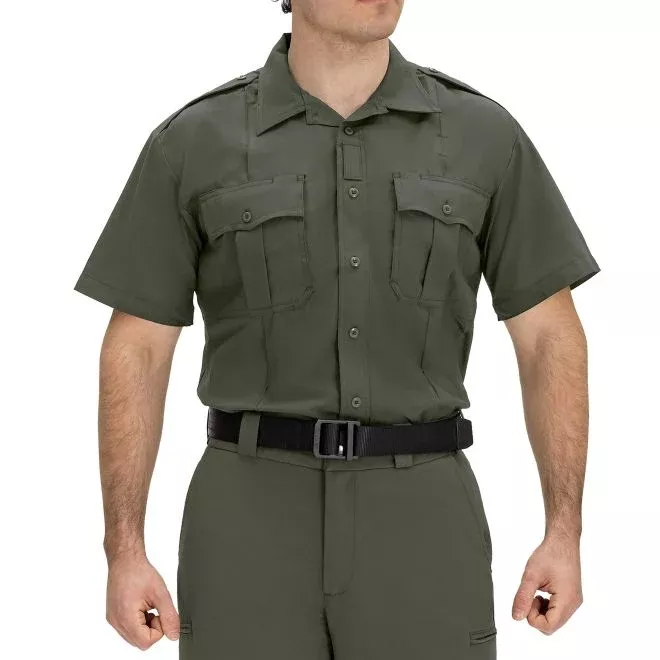 Blauer FlexRS Short Sleeve SuperShirt - OD Green