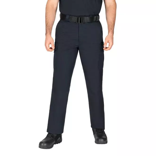 Blauer Side-Pocket Polyester Pants, Black (Size 28-36)