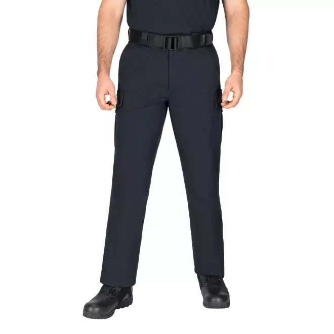 Blauer Side-Pocket Polyester Pants, Black (Size 48-60)