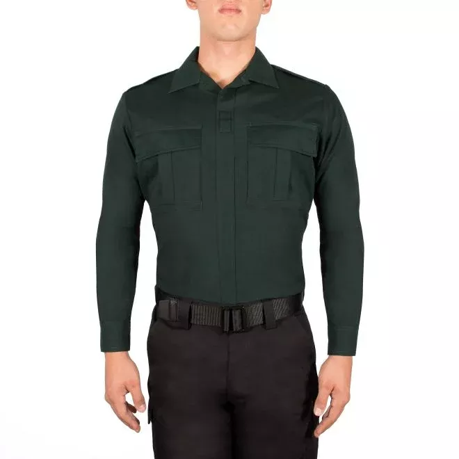 Blauer Tenx Long Sleeve Bdu Shirt - Spruce Green