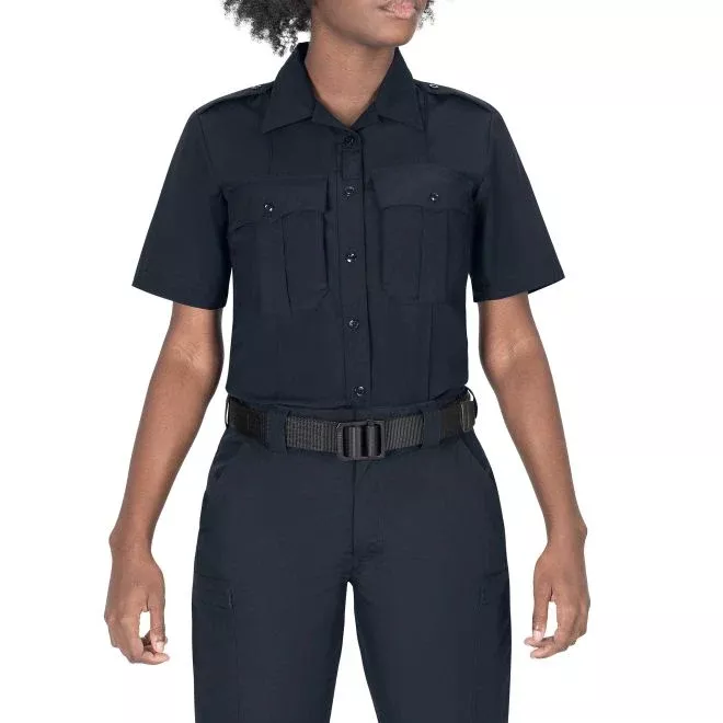 Blauer Women's Short Sleeve Wool Supershirt