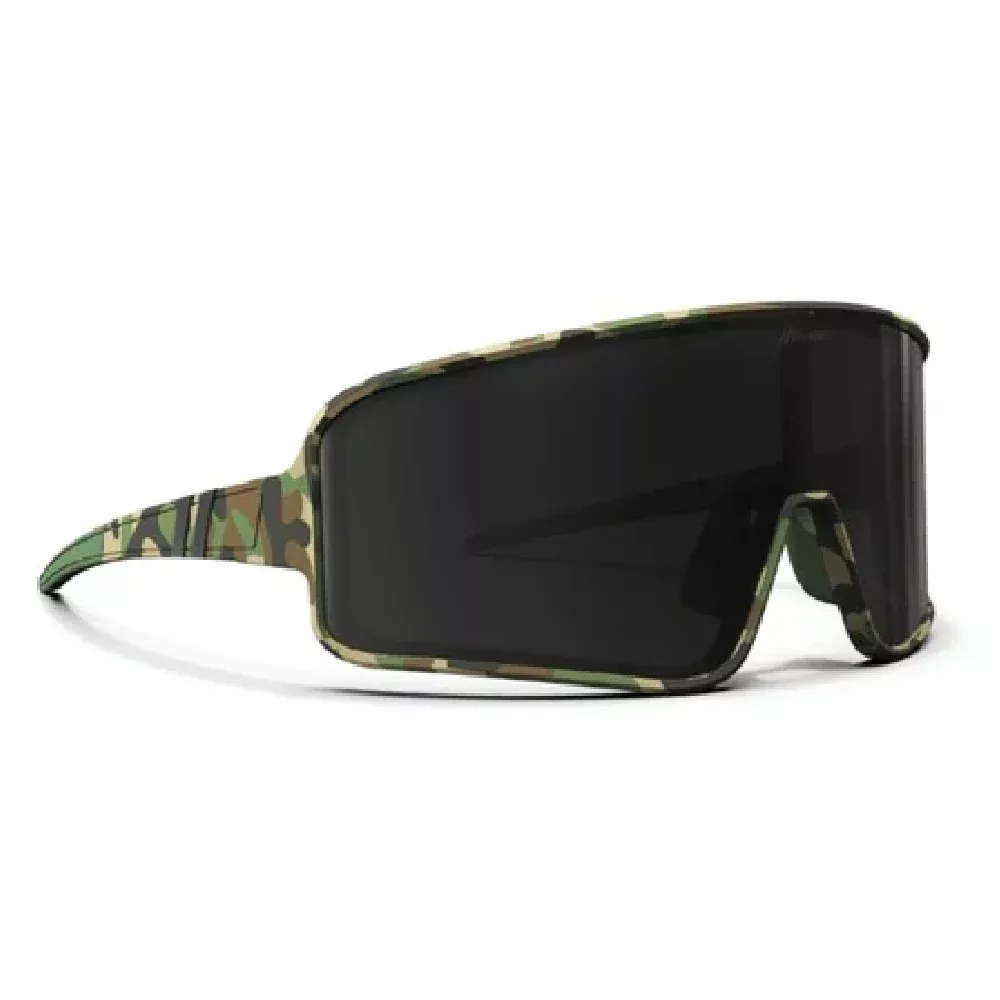 Blenders Eclipse Polarized Sunglasses Woodland Camo Frame Smoke Lens