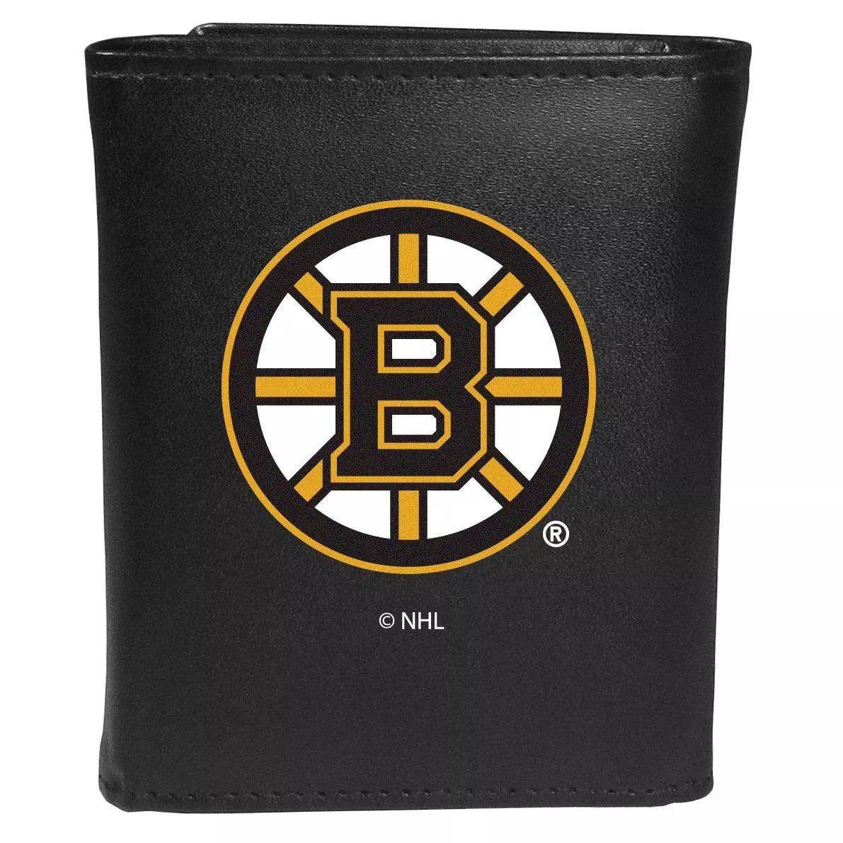 Boston Bruins Tri-fold Wallet Large Logo