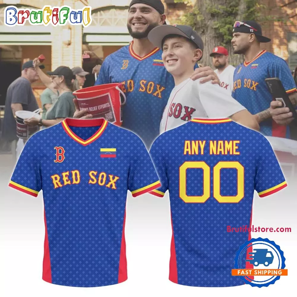 Boston Red Sox Venezuelan Pride Custom T Shirt