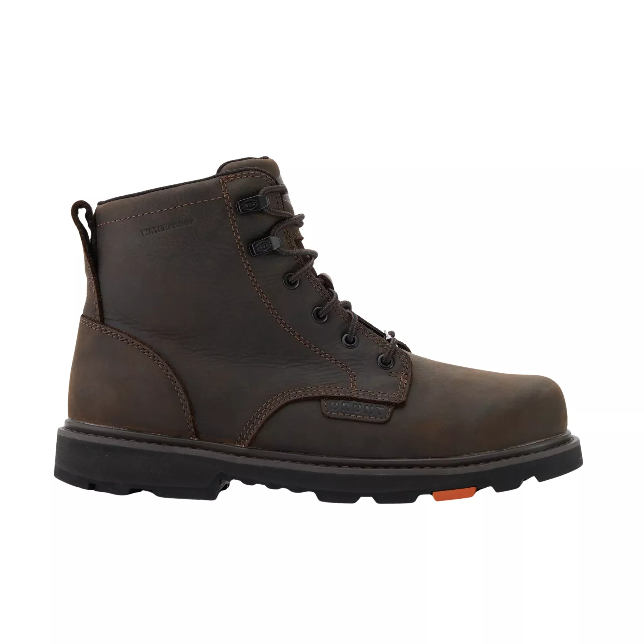 Brunt Men’s Sullivan 6 Inch Waterproof Composite Toe Work Boots – Dark Brown