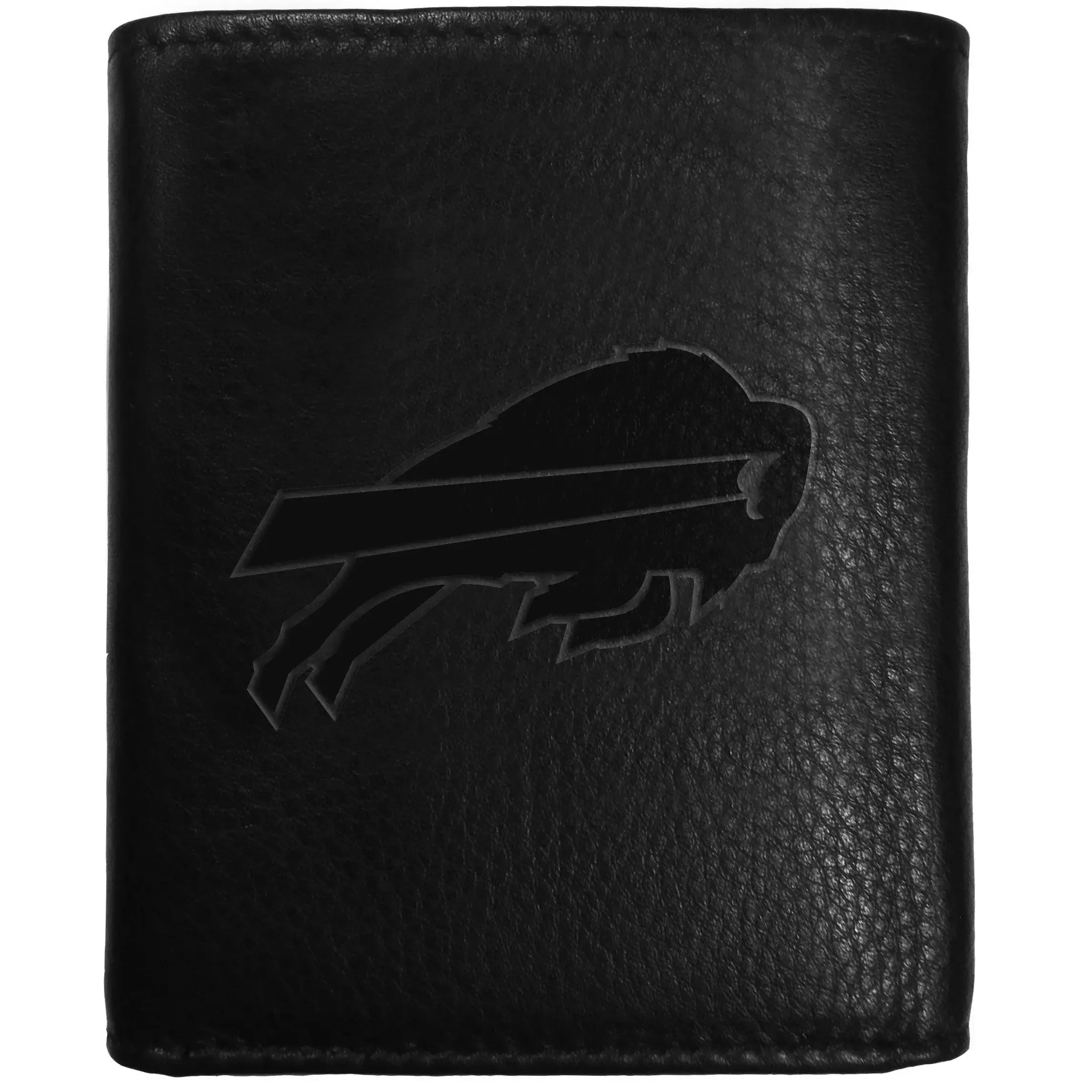 Buffalo Bills Embossed Leather Tri-fold Wallet