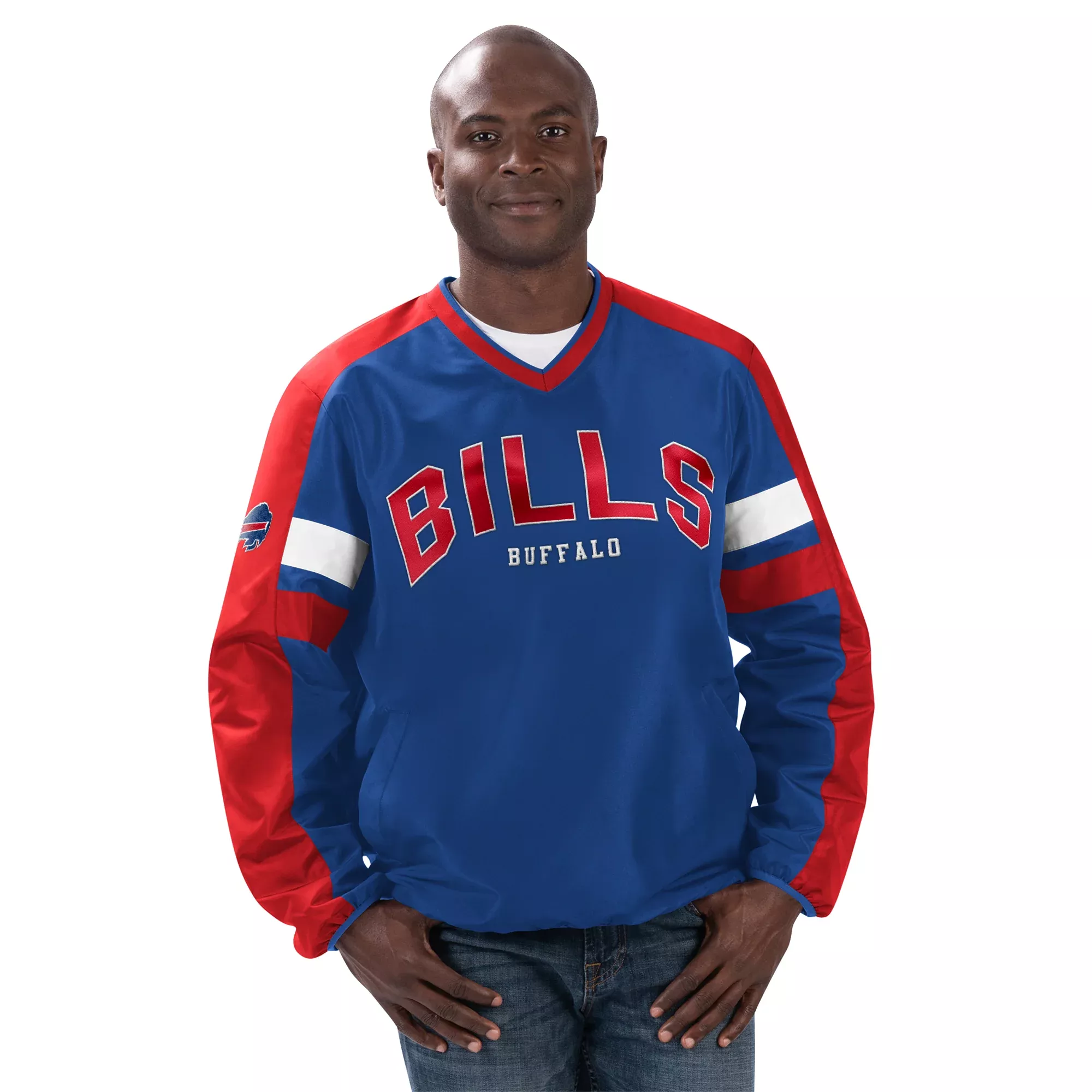 BUFFALO BILLS MEN’S DRAFT PICK PULLOVER JACKET