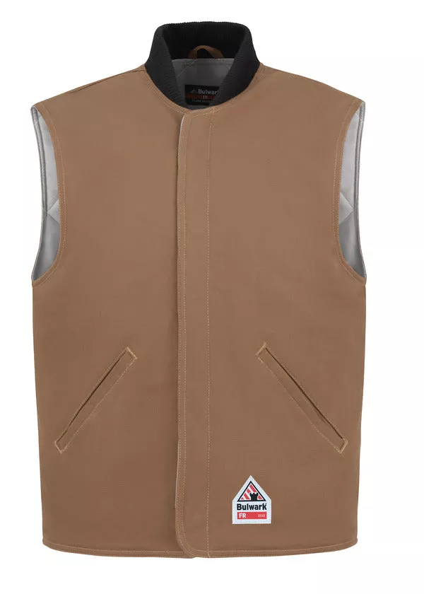 Bulwark Brown Duck Vest Jacket Liner – Brown Duck