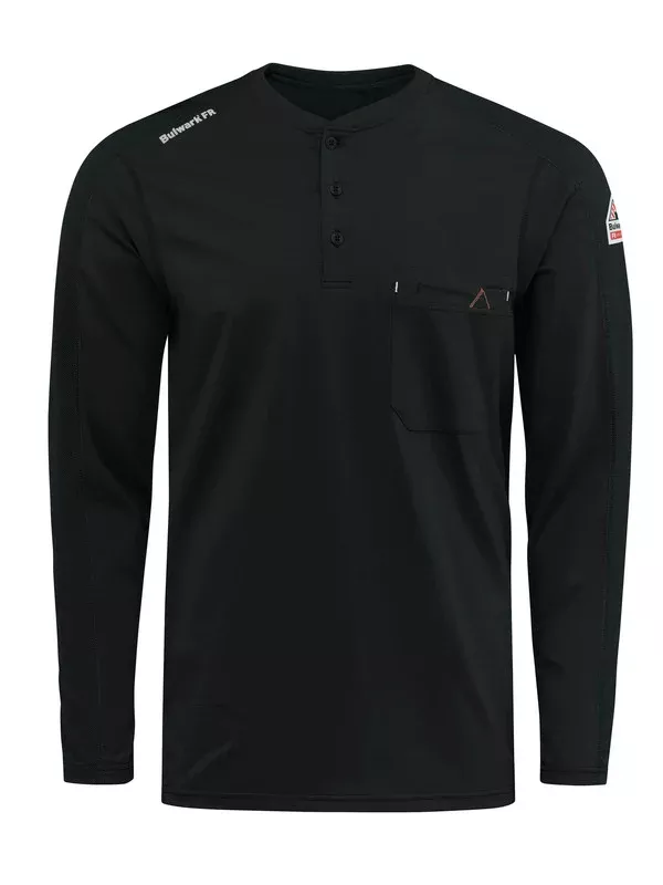 Bulwark Men's Flex Knit Henley