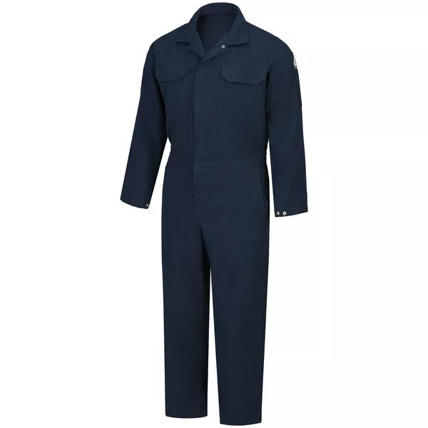 Bulwark Men’s Midweight CoolTouch 2 FR Deluxe Coverall – Navy