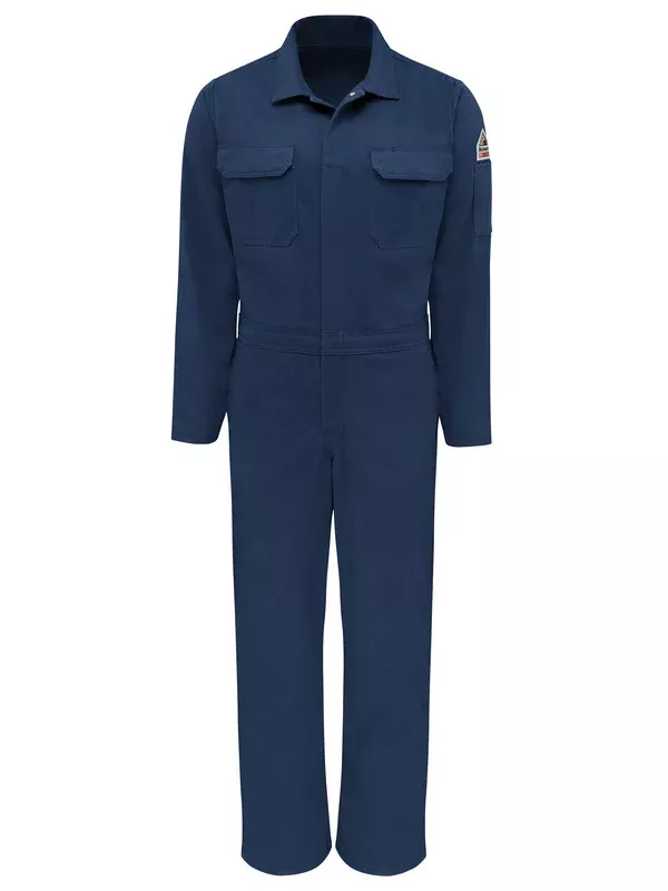 Bulwark Men’s Midweight Excel FR ComforTouch Premium Coverall – Navy