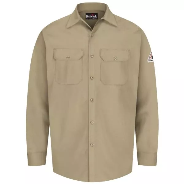 Bulwark Men’s Midweight Excel FR Work Shirt