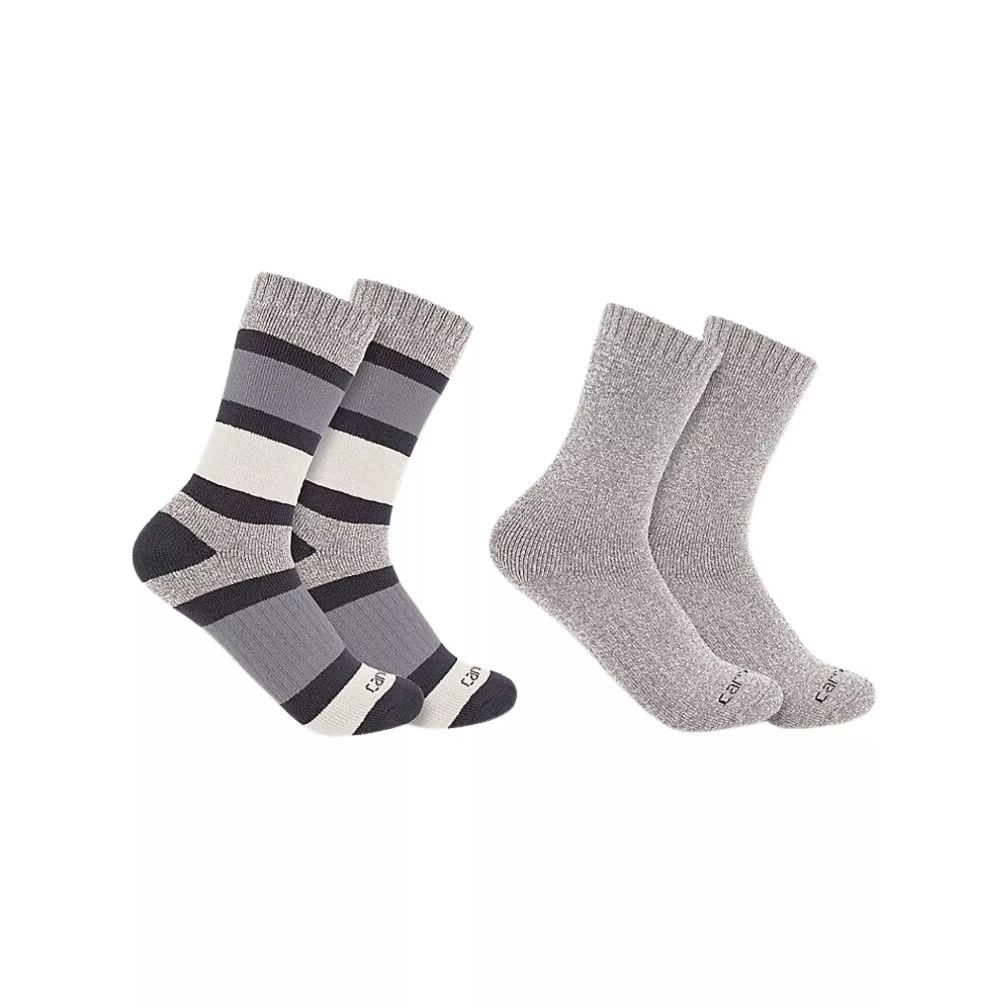 Carhartt Women's Heavyweight Crew Sock 2 Pack - Assorted
