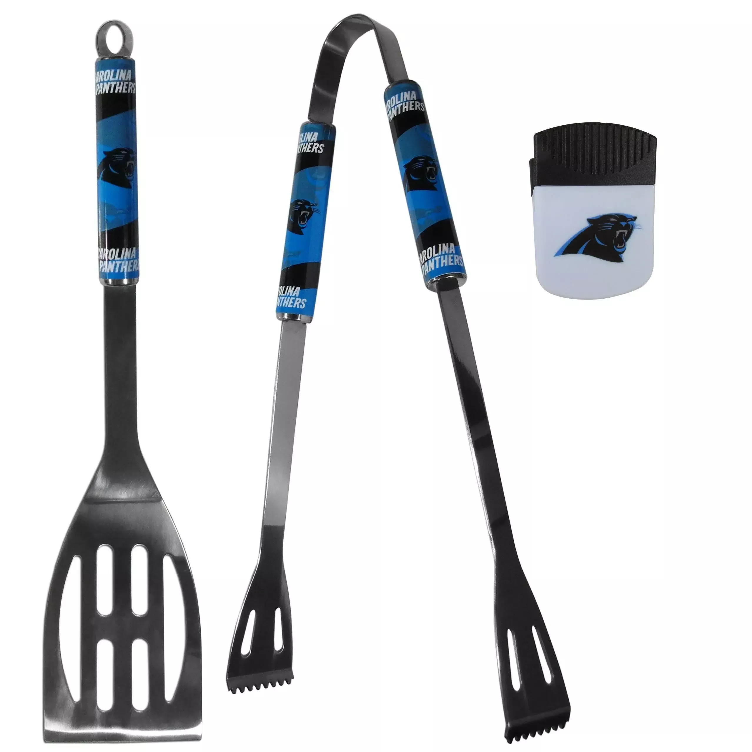 Carolina Panthers 2 pc BBQ Set and Chip Clip