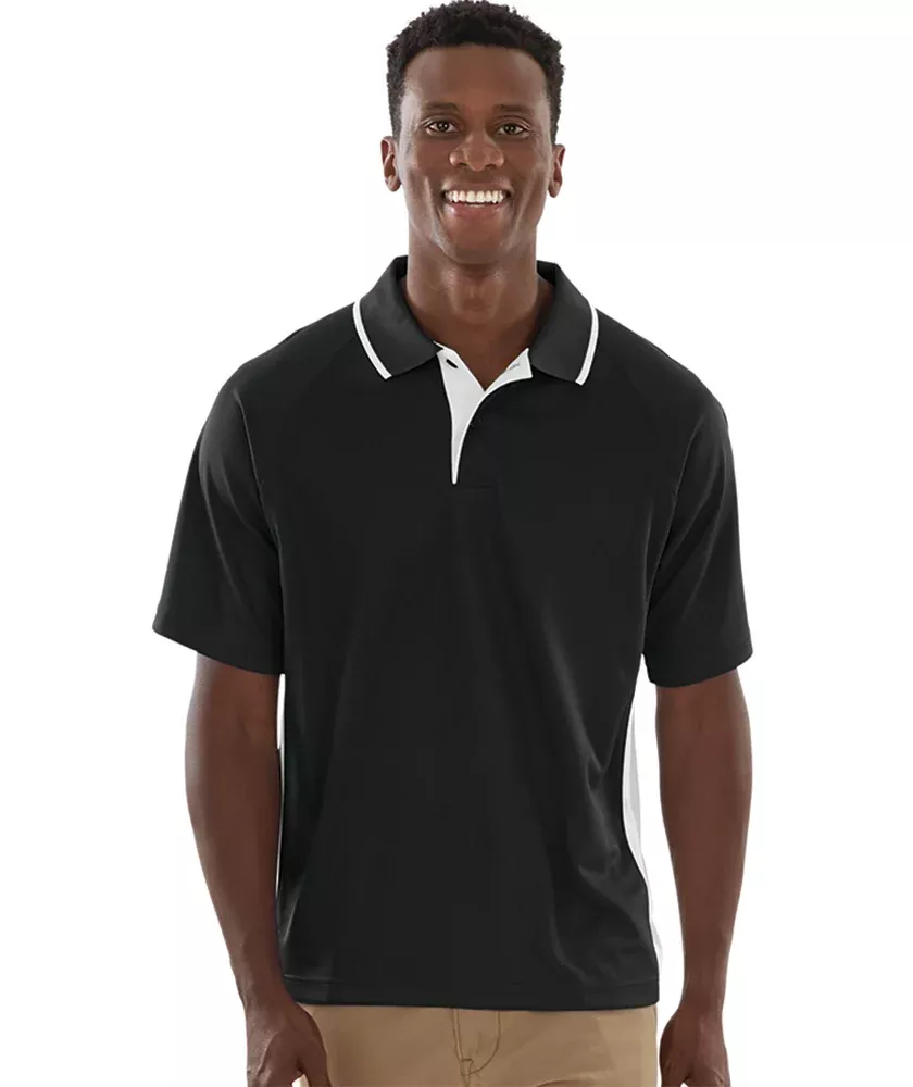 Charles River Men’s Color Blocked Wicking Polo