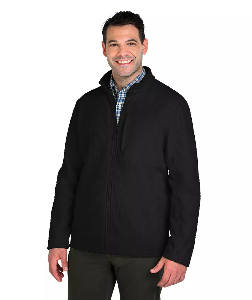Charles River Men’s Terrain Textured Fleece Jacket