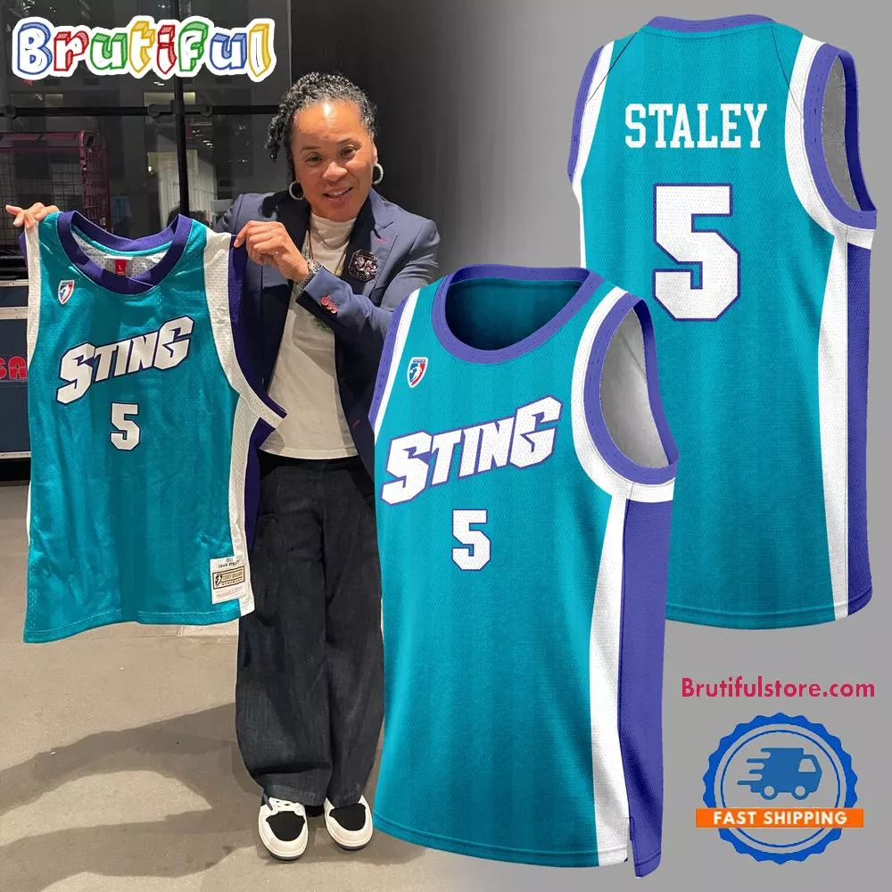 Charlotte Sting x Dawn Staley Throwback 2001 Basketball Jersey