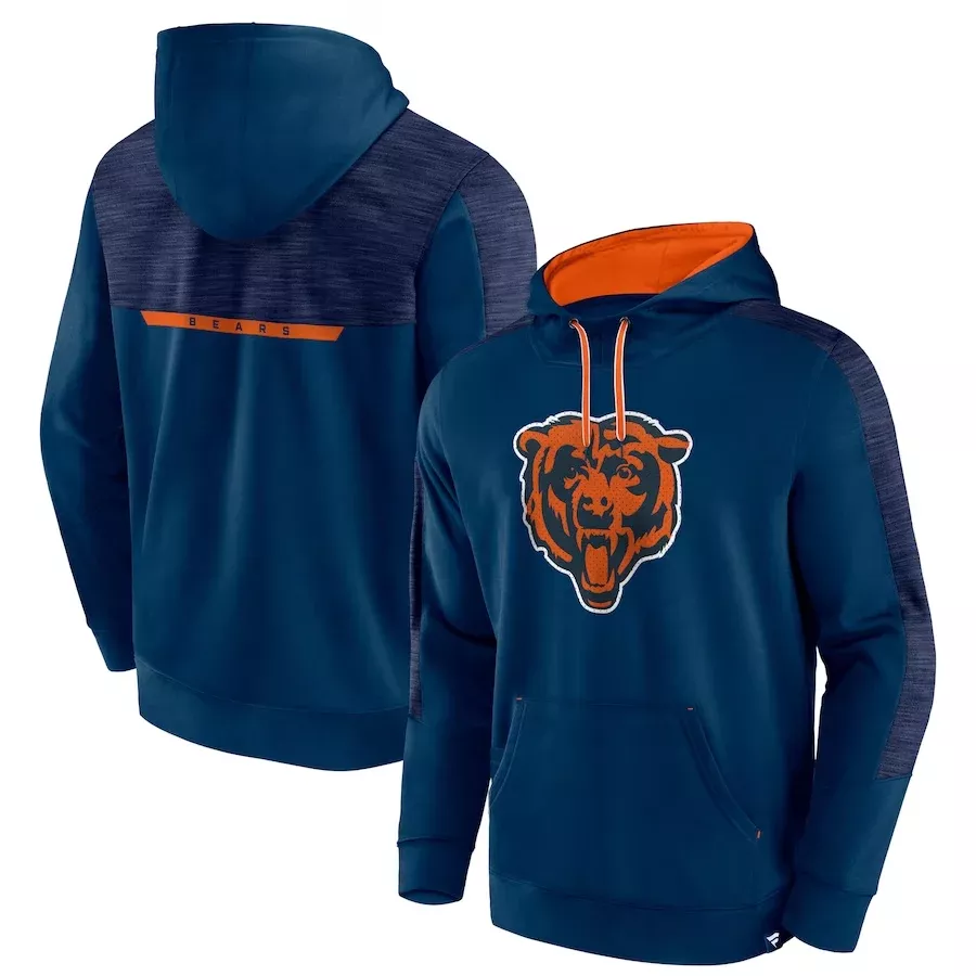 CHICAGO BEARS MEN’S DEFENDER EVO PULLOVER HOODED SWEATSHIRT
