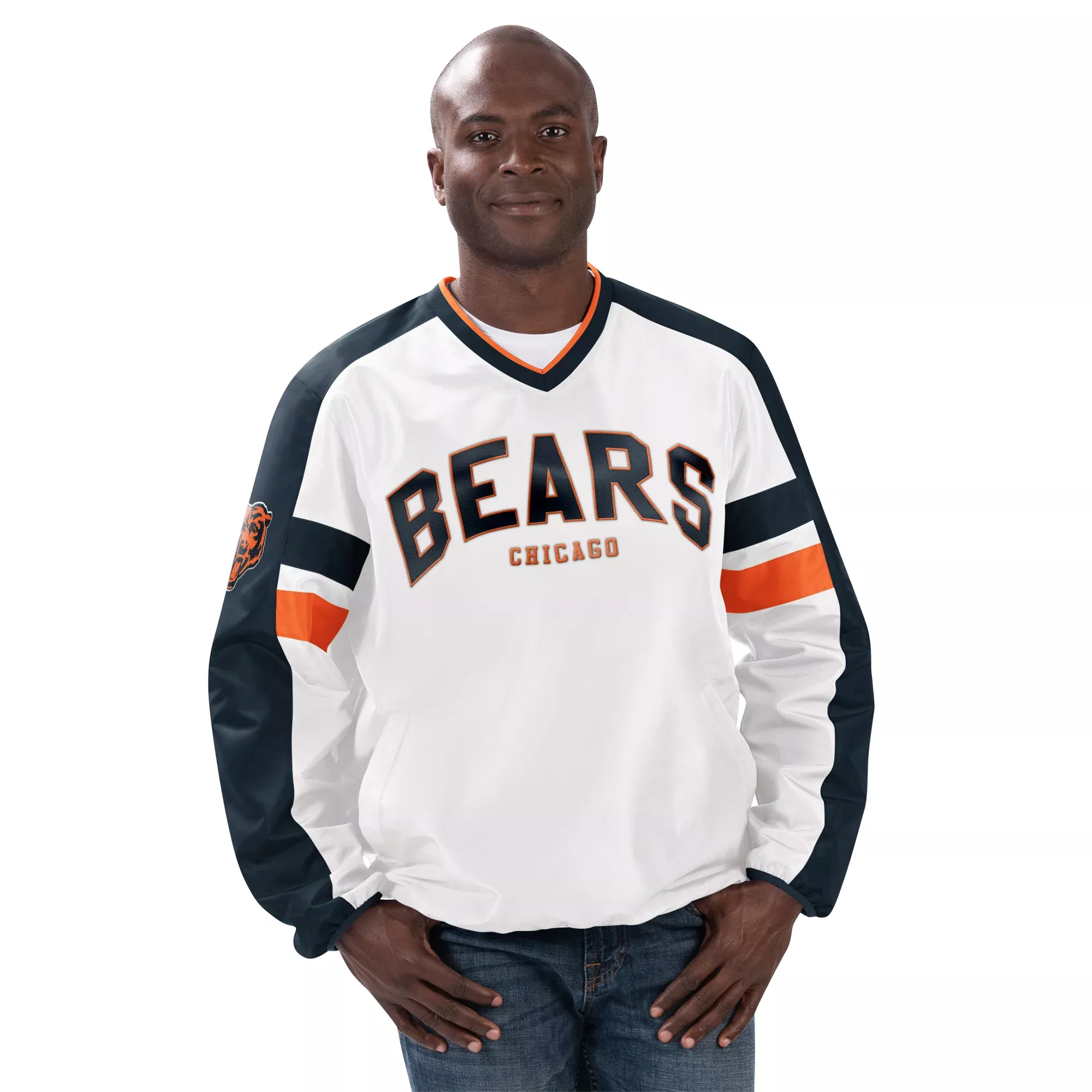 CHICAGO BEARS MEN’S DRAFT PICK PULLOVER JACKET
