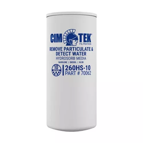 Cim-Tek 70062 260HS-10 10 Micron Water Detection Particulate Fuel Filter