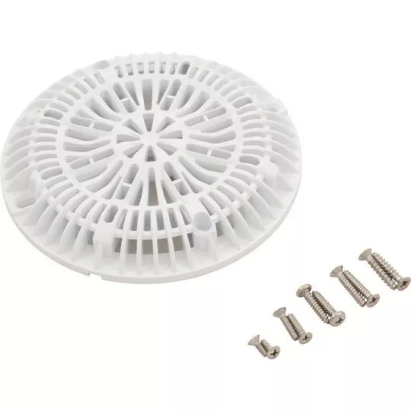 CMP – Galaxy Main Drain Cover 8 White with Screw Kit