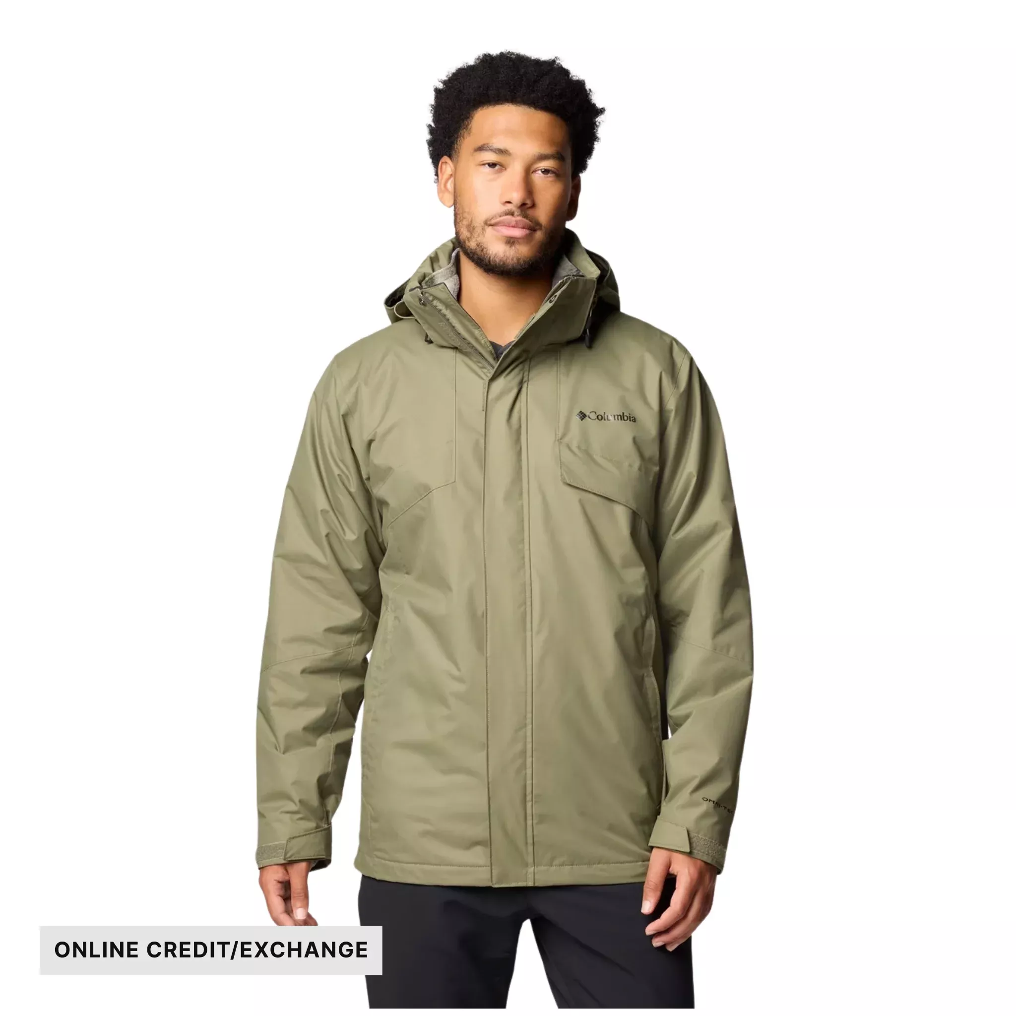 Columbia Men’s Bugaboo III Fleece Interchange Jacket – Stone Green