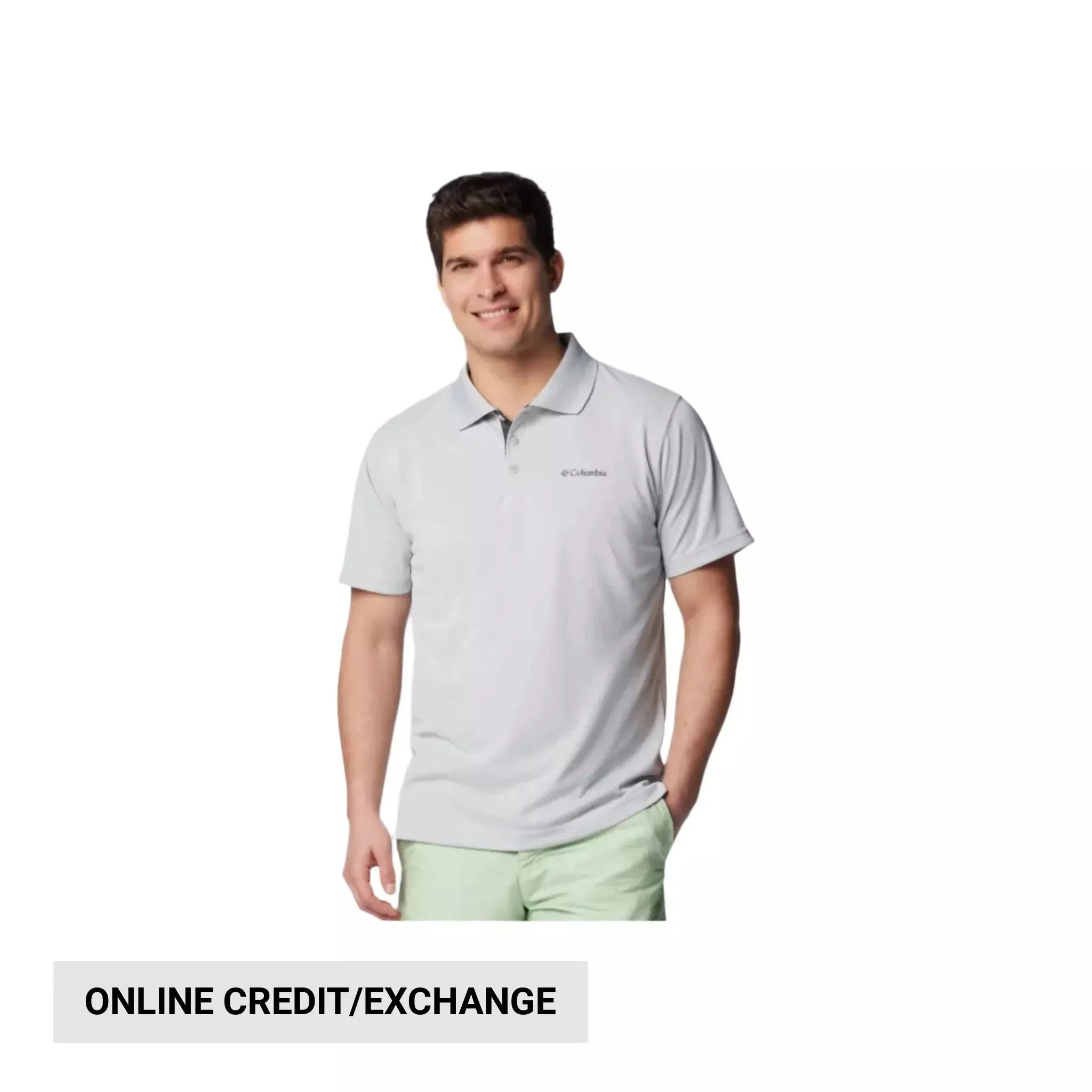 Columbia Men's Utilizer Polo - Cool Grey