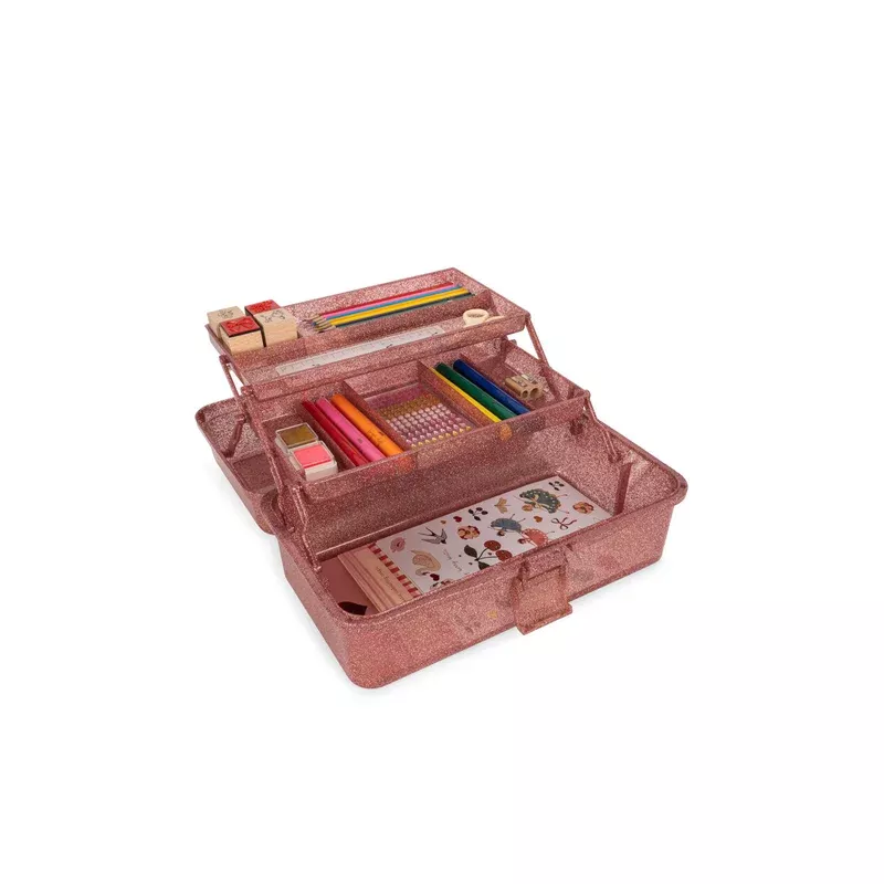 CREATIVE ART CADDY – glitter rose