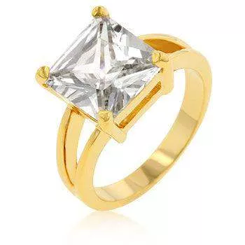 Crystal Ceste Di Amore Ring