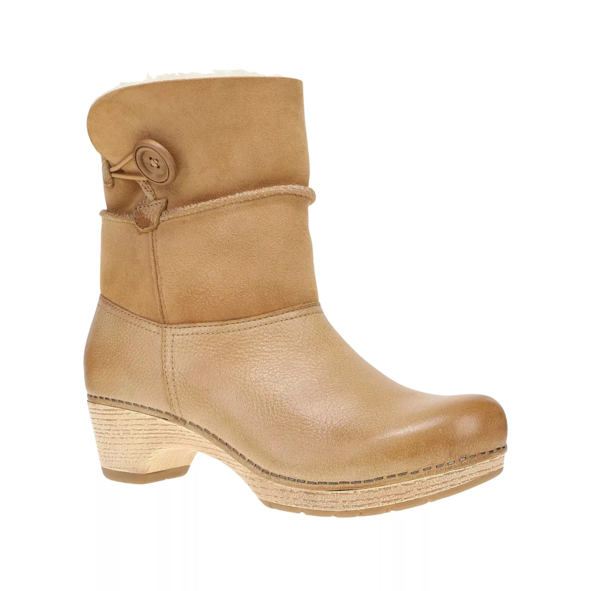 Dansko Women’s Lillith Boots – Honey Distressed