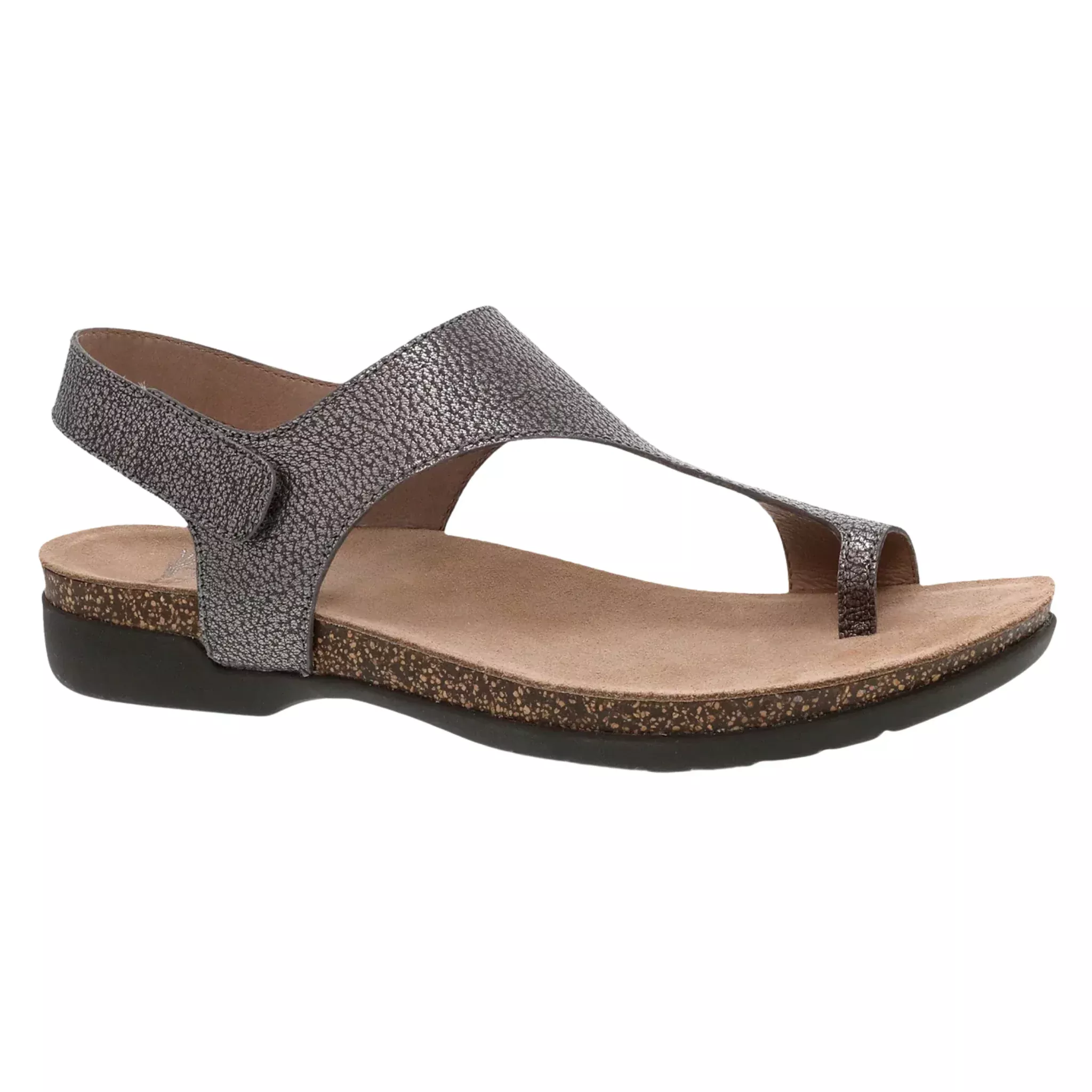 Dansko Women's Reece Sandals - Pewter Metallic