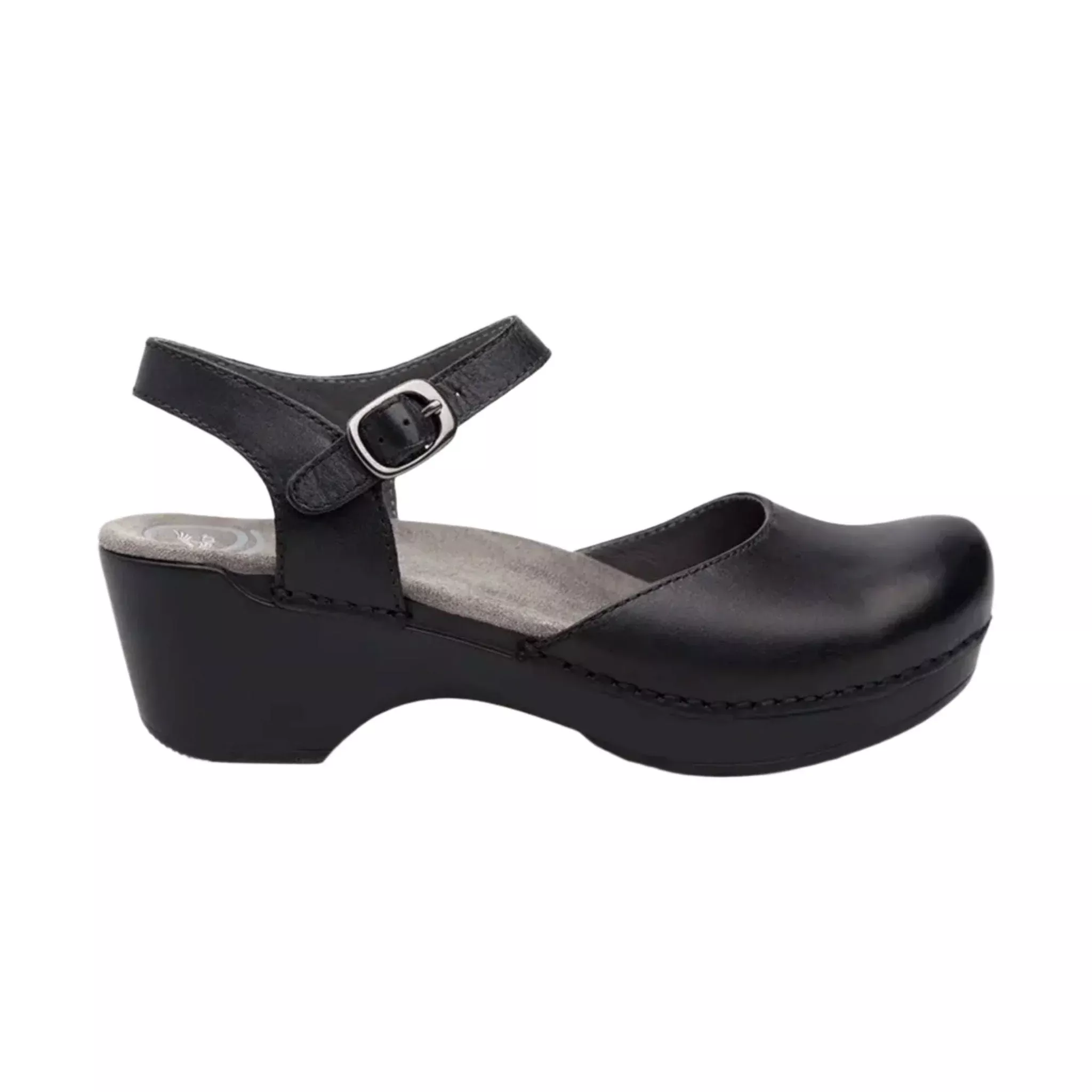 Dansko Women’s Sam Shoes – Black Soft Full Grain