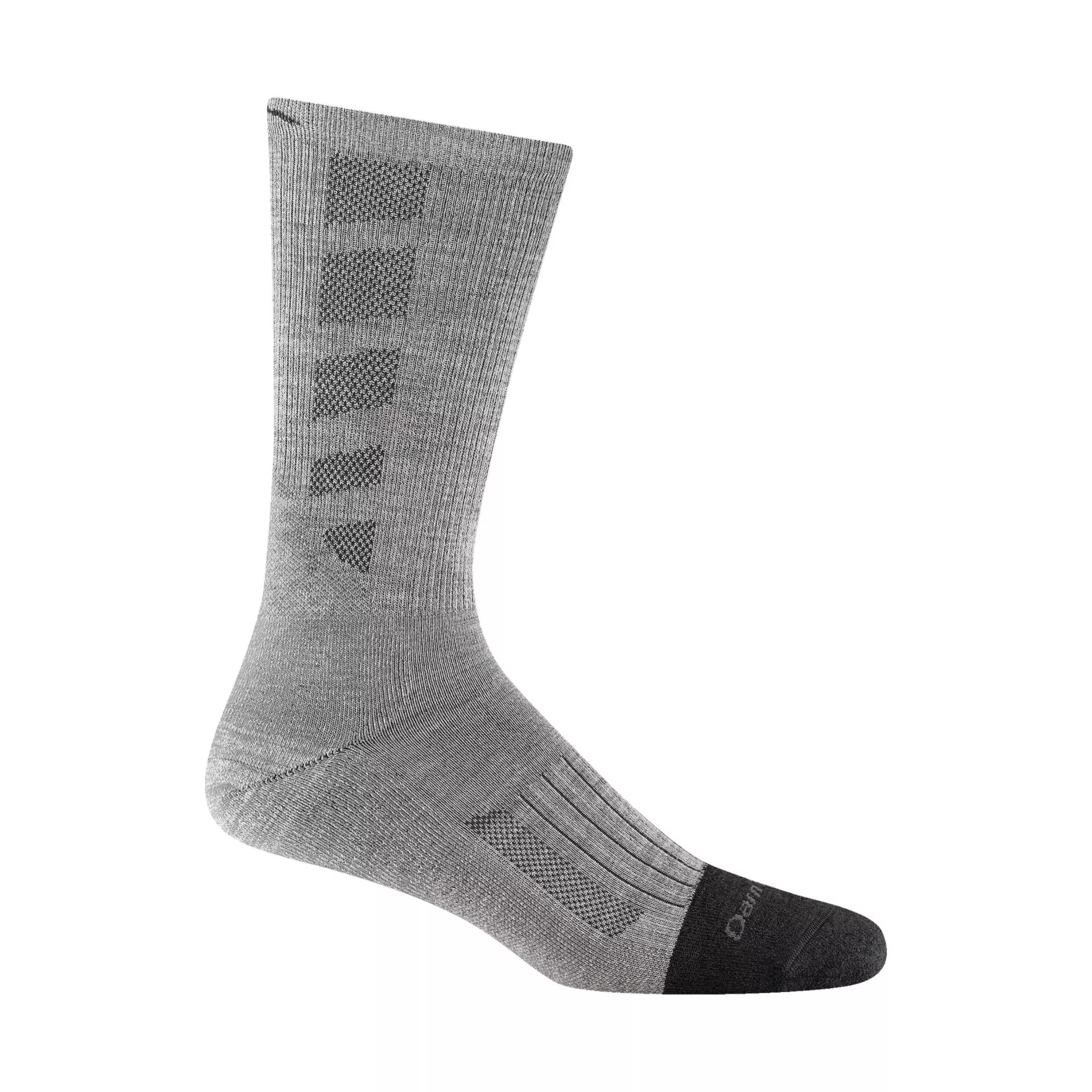 Darn Tough Vermont Men’s Stanley K Boot Lightweight Work Sock – Ash