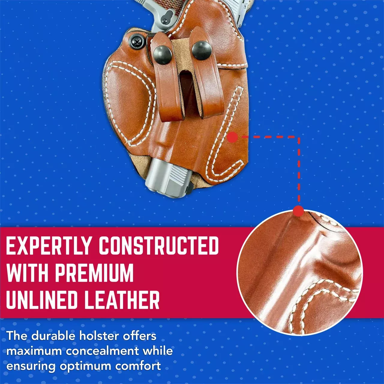DeSantis GunHide Cozy Partner, Para Ordnance Make, Tan with Right Fit