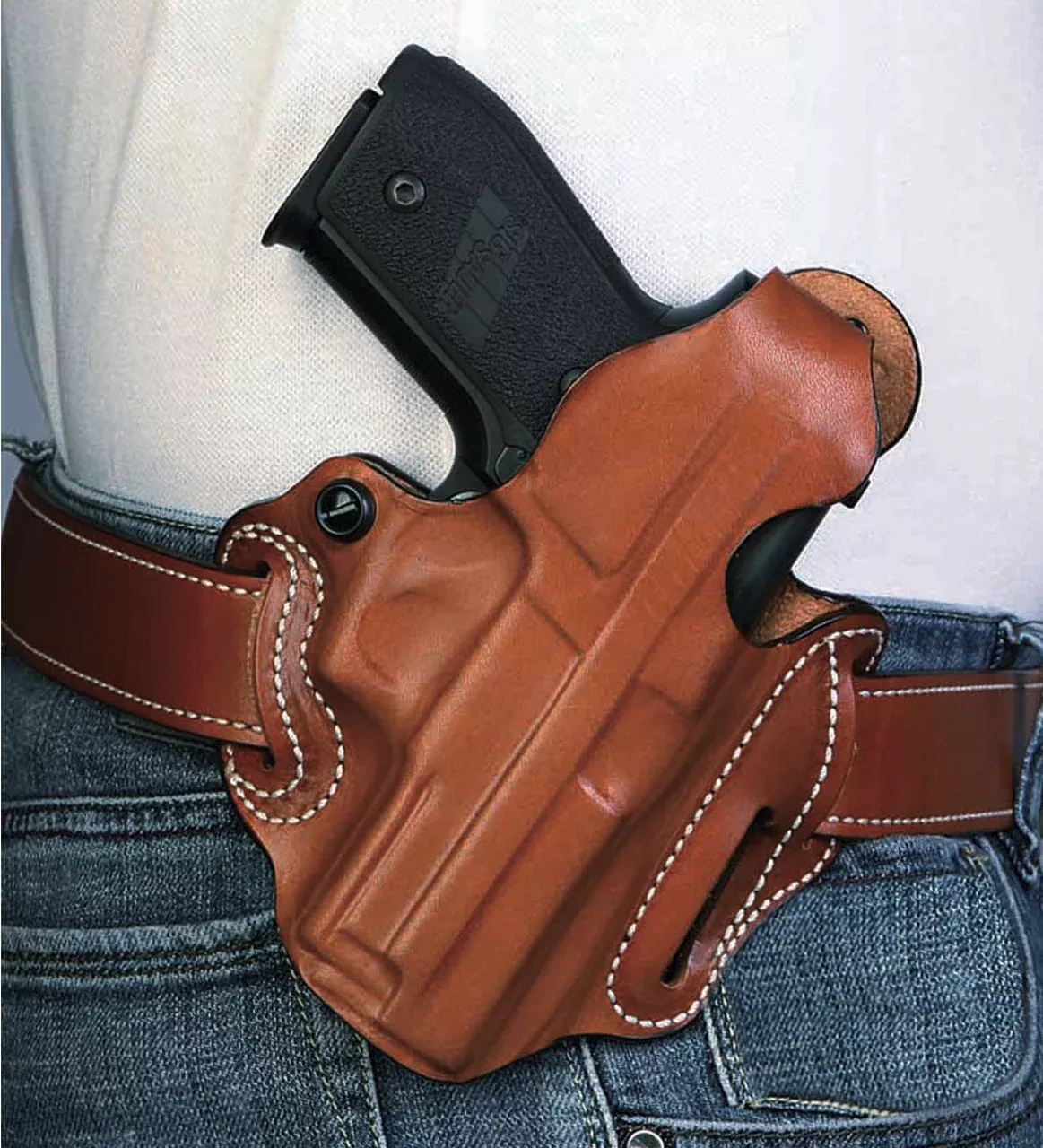 DeSantis GunHide Thumb Break Scabbard, Browning Make, Unlined Finish