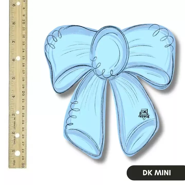 DK Designs Blue Bow Mini